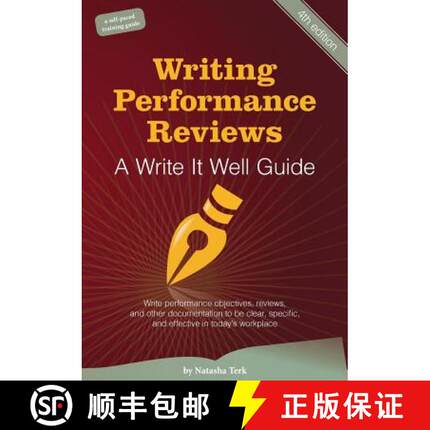 【3-4周达】Writing Performance Reviews: A Write It Well Guide [9780991595792]