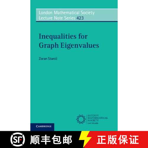 【3-4周达】Inequalities for Graph Eigenvalues: - Inequalities for Graph Eigenvalues [9781107545977]