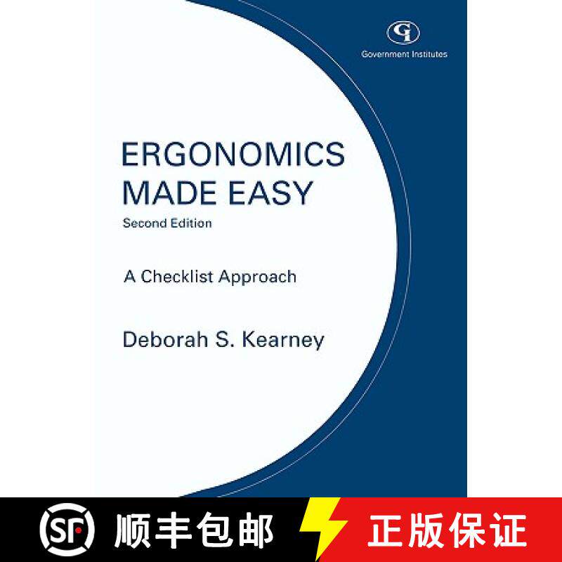 预订 Ergonomics Made Easy: A Checklist Approach, Second Edition [9780865871946]