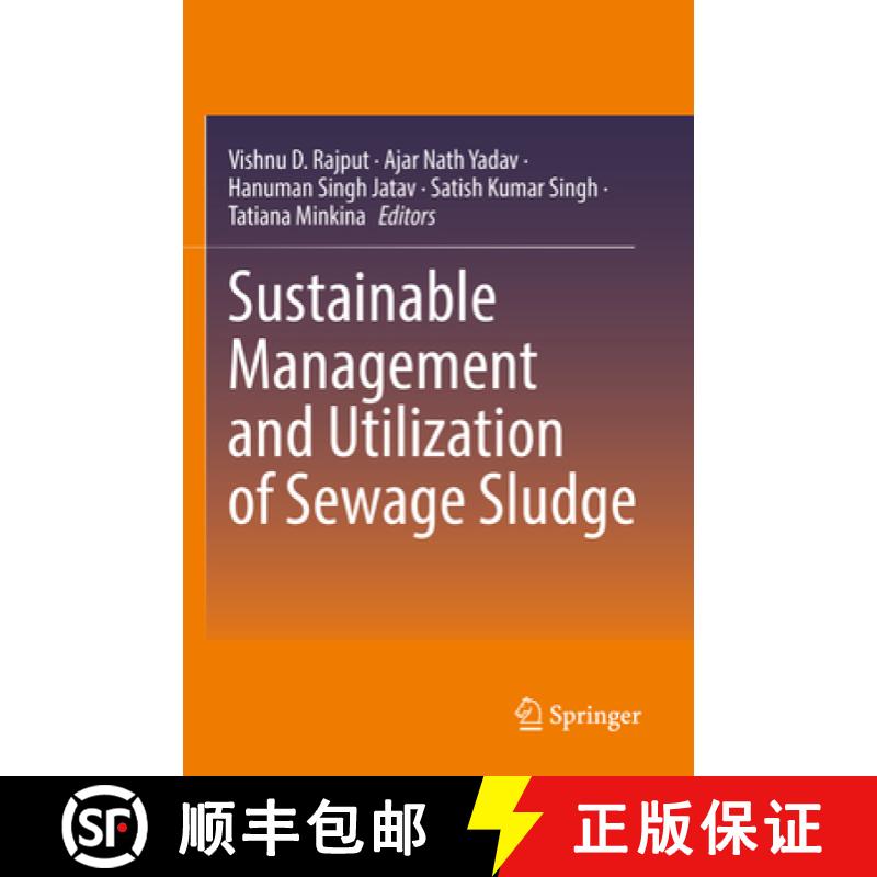 【3-4周达】Sustainable Management and Utilization of Sewage Sludge [9783030852283]