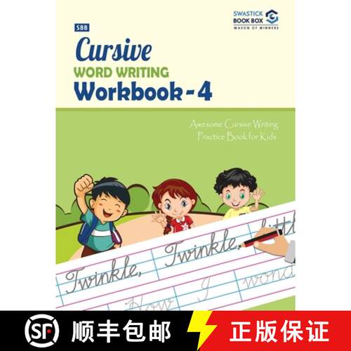 【3-4周达】SBB Cursive Word Writing Workbook - 4 [9789389288674]