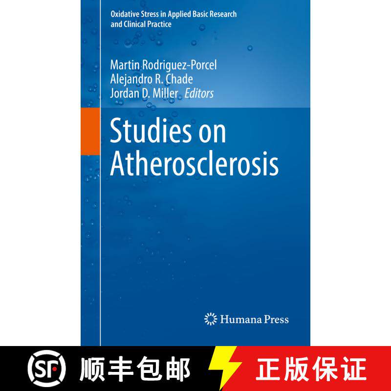 【3-4周达】精装 Studies on Atherosclerosis [9781489976918] - 实物图