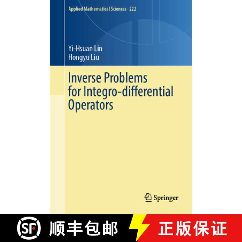 【3-4周达】Inverse Problems for Integro-Differential Operators [9783031891410]