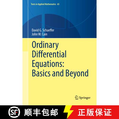 【3-4周达】精装 Ordinary Differential Equations: Basics and Beyond (1st ed. 2016) [9781493963874]