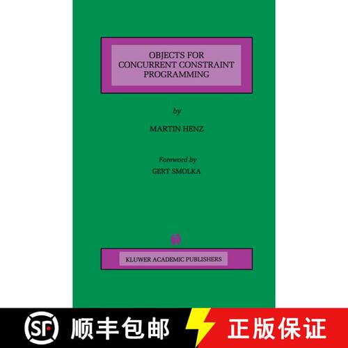 【3-4周达】Objects for Concurrent Constraint Programming [9781461375029]