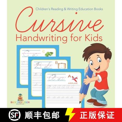 【3-4周达】Cursive Handwriting for Kids : Children's Reading & Writing Education Books [9798869448880]