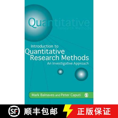 【3-4周达】Introduction to Quantitative Research Methods: An Investigative Approach [With CD-ROM] [9780761968030]