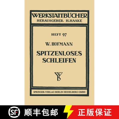 【3-4周达】Spitzenloses Schleifen [9783662282274]