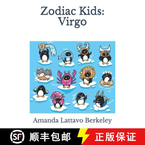 【3-4周达】Zodiac Kids: Virgo [9781951940065]