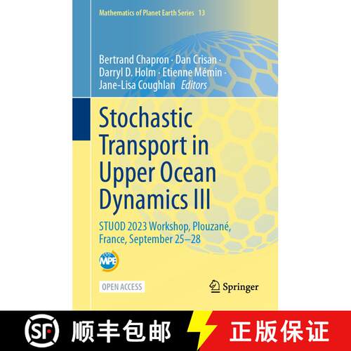 【3-4周达】精装 Stochastic Transport in Upper Ocean Dynamics III : STUOD 2023 Workshop, Plouzané, Fr... [9783031706592]