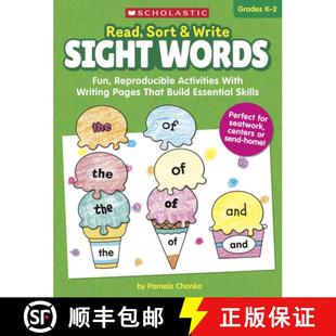 Words Writing Fun Reproducible Sort Write 9781338606492 That Buil... Read Sight with Activities Pages 4周达