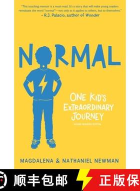 【3-4周达】正常：一个孩子的奇迹之旅 Normal: One Kid's Extraordinary Journey [9781328631831]