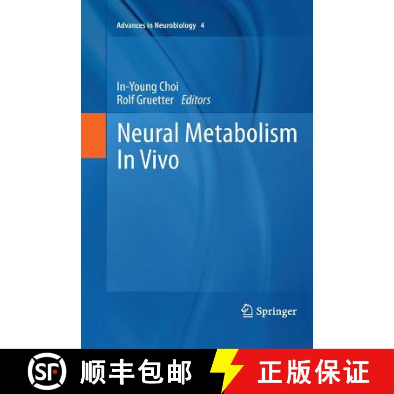 【3-4周达】Neural Metabolism in Vivo [9781489978257]