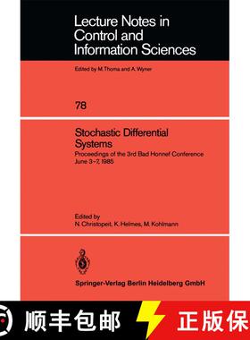 【3-4周达】Stochastic Differential Systems : Proceedings of the 3rd Bad Honnef Conference June 3-7, 1985 [9783540162285]