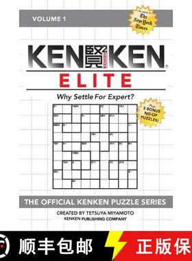 【3-4周达】KenKen Elite:  Why Settle For Expert? [9781945542084]