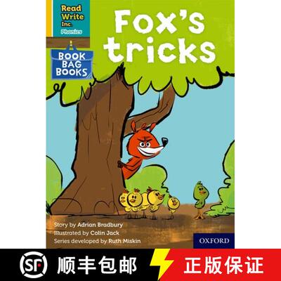 【3-4周达】Read Write Inc. Phonics: Fox's tricks (Yellow Set 5 Book Bag Book 1) [9780198420484]