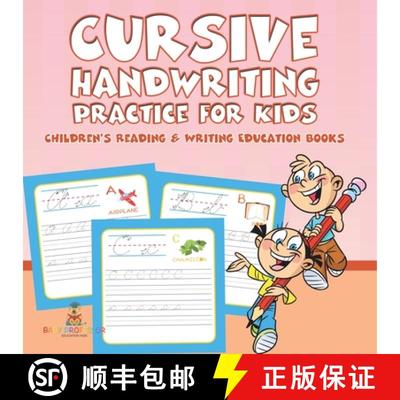 【3-4周达】Cursive Handwriting Practice for Kids : Children's Reading & Writing Education Books [9798869448897]