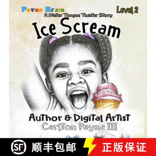 【3-4周达】Ice Scream: A Mister Tongue Twister Story [9798868952098]