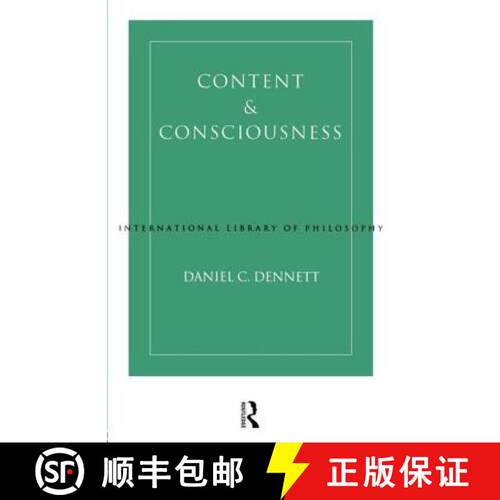 【3-4周达】CONTENT&CONSCIOUSNESS- DENNETT [9780415104319]