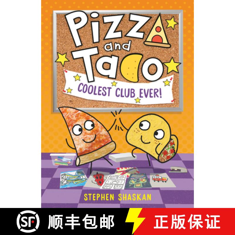 【3-4周达】Pizza and Taco: Coolest Club Ever!: (A Graphic Novel) [9780593814512]