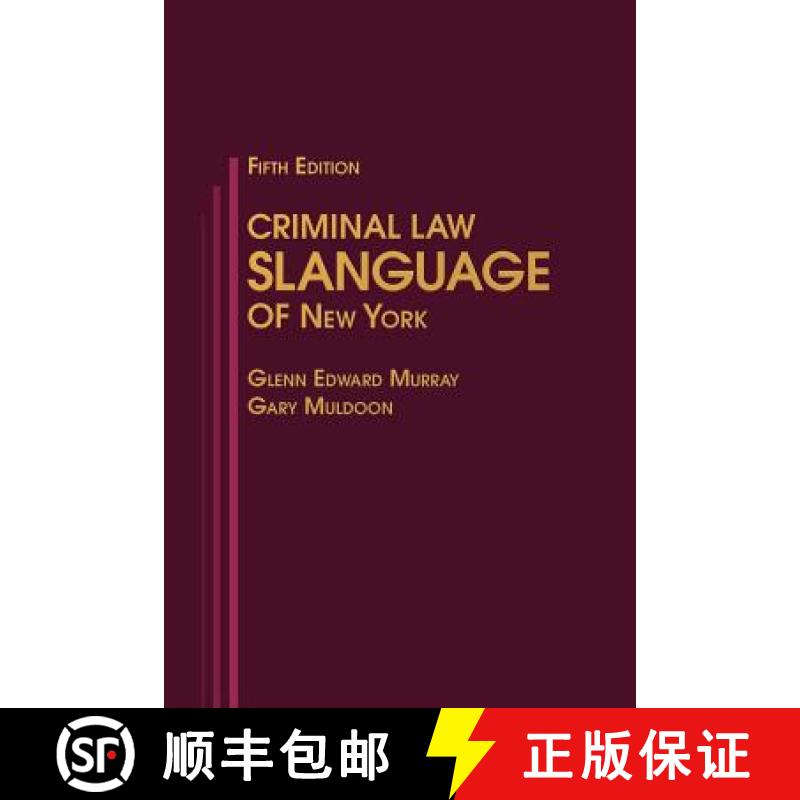 预订 Criminal Law Slanguage of New York [9781935220428]