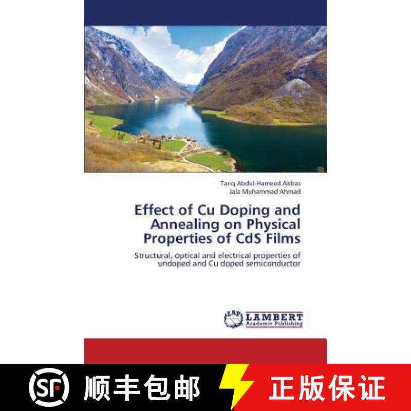 预订 Effect of Cu Doping and Annealing on Physical Properties of CdS Films [9783659407680]
