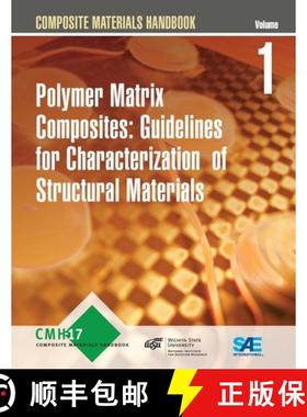 预订 Composite Materials Handbook (CHM-17): Volume 1: Polymer Matrix Composites [9780768078114]