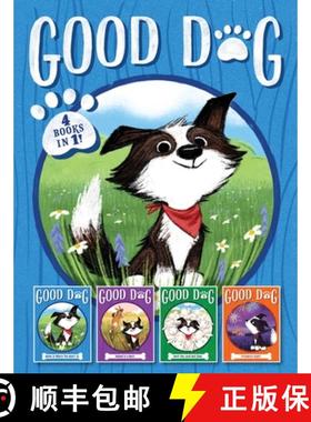【3-4周达】Good Dog 4 Books in 1!: Home Is Where the Heart Is / Raised in a Barn / Herd You Loud and ... [9781665907064]