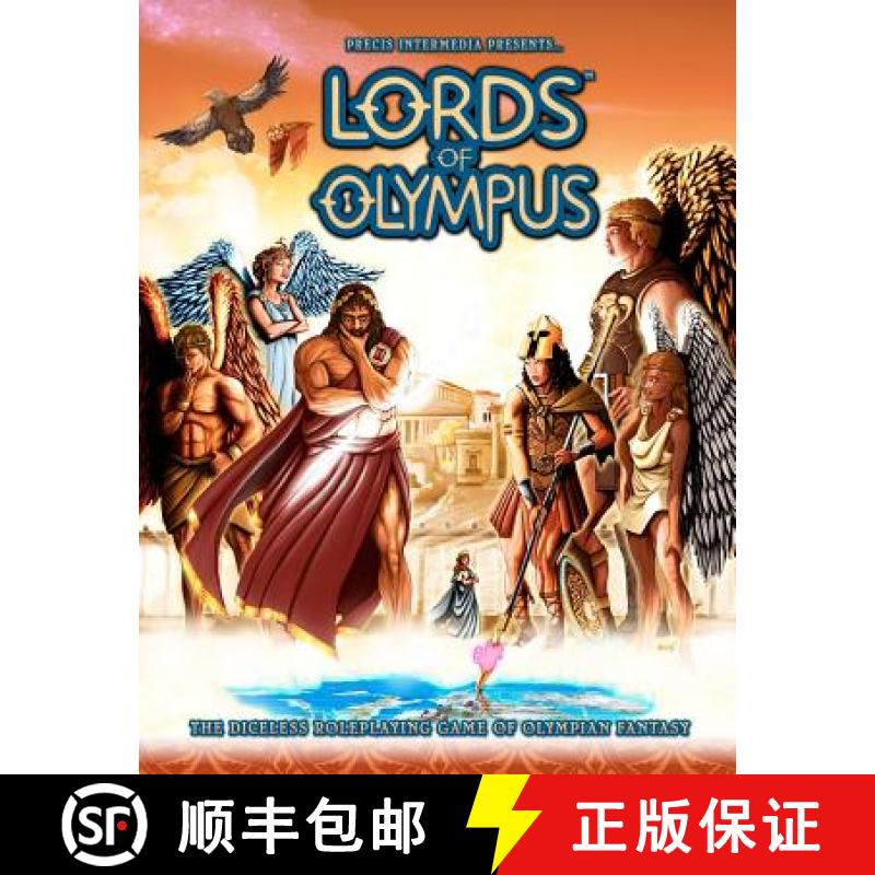【3-4周达】Lords of Olympus: The Diceless Roleplaying Game of Olympian Fantasy [9781938270079]