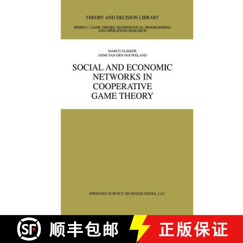【3-4周达】Social and Economic Networks in Cooperative Game Theory [9781461356196]
