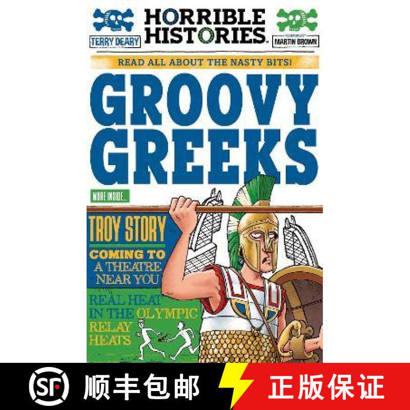 【3-4周达】Groovy Greeks (newspaper edition) [9780702312410]