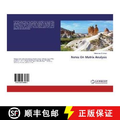 预订 Notes On Matrix Analysis [9783659979651]