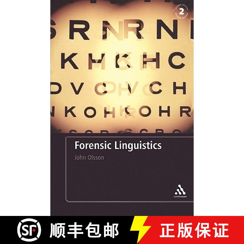 【3-4周达】Forensic Linguistics: Second Edition: An Introduction to Language, Crime and the Law [9780826493088]