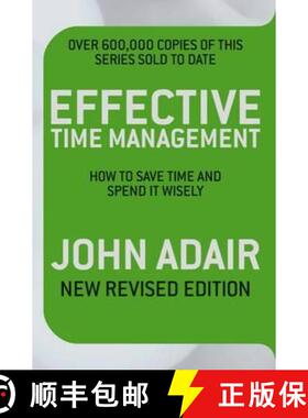 【3-4周达】Effective Time Management (Revised edition): How to Save Time and Spend it WIsely [9780330504249]