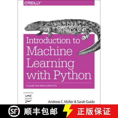 现货 Python机器学习导论 Introduction to Machine Learning with Python: A Guide for Data Scientists [9781449369415]