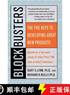 【3-4周达】Blockbusters: The Five Keys to Developing Great New Products [9780060084745]