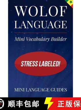预订 Wolof Language Mini Vocabulary Builder: Stress Labeled! [9781544718354]