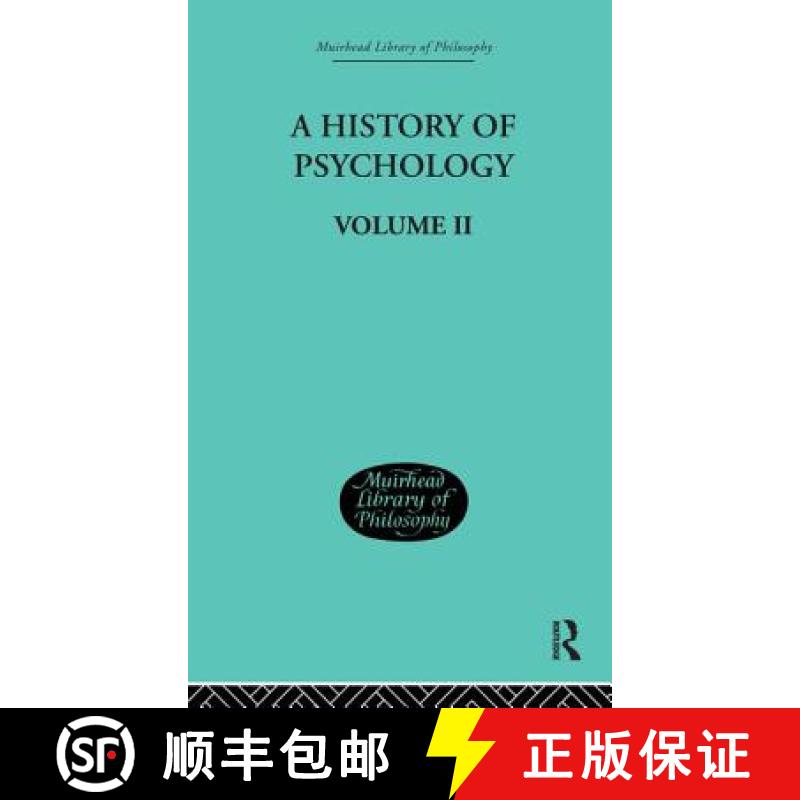 【3-4周达】History of Psychology: Mediaeval and Early Modern Period Volume II - Mediaeval and Early M... [9780415296090]