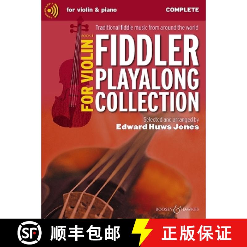 【2-3周达】Fiddler Playalong Collection - Volume 1: Traditional Fiddle Music from Around the World fo... [9781784547219]