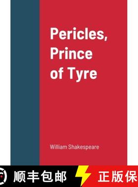 【3-4周达】Pericles, Prince of Tyre [9781387855865]