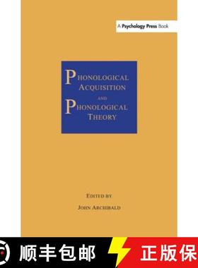 【3-4周达】Phonological Acquisition and Phonological Theory [9781138994911]