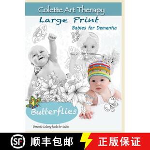 for coloring Adults Patients Butterflies. Therapy 4周达 9781638230557 Dementia Art books