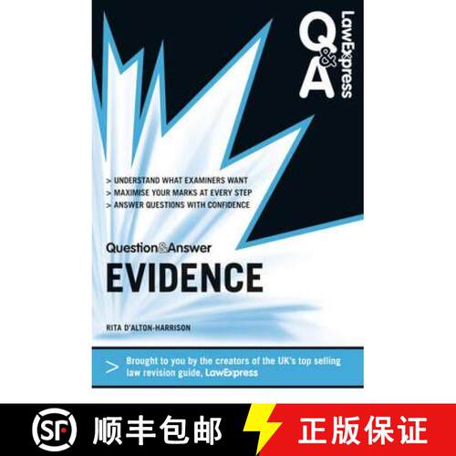【3-4周达】Law Express Question and Answer: Evidence Law (Q&A Revision Guide) [9781408266670]