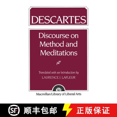 【3-4周达】Descartes: Discourse on Method and the Meditations [9780023672606]