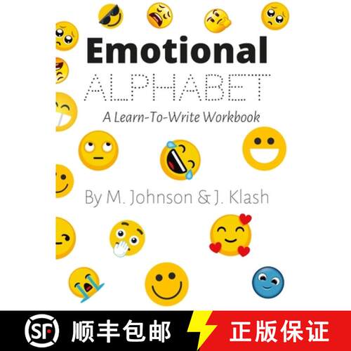 【3-4周达】Emotional Alphabet: A Learn-To-Write Workbook [9781105495526]