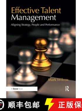 【3-4周达】Effective Talent Management: Aligning Strategy, People and Performance [9780367737023]
