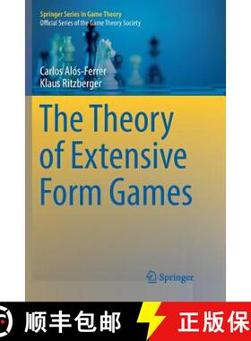 【3-4周达】The Theory of Extensive Form Games [9783662570500]