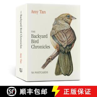 【3-4周达】The Backyard Bird Chronicles: 50 Postcards [9781454957904]