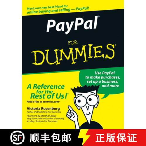 【3-4周达】Paypal For Dummies [Wiley经管] [9780764583926]