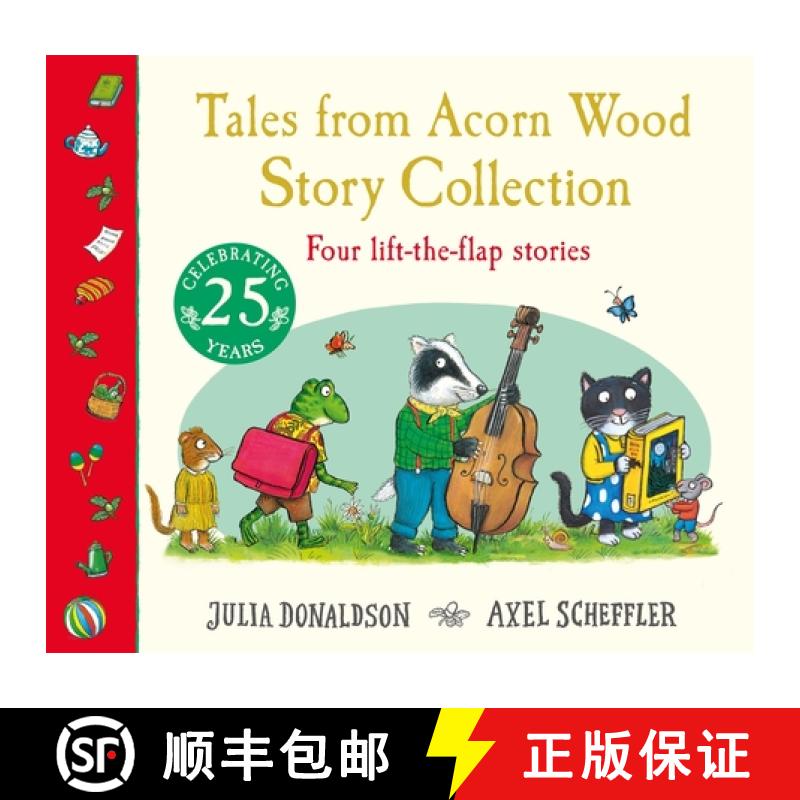 【3-4周达】Tales from Acorn Wood: Story Collection : Four lift-the-flap stories [9781035067084]